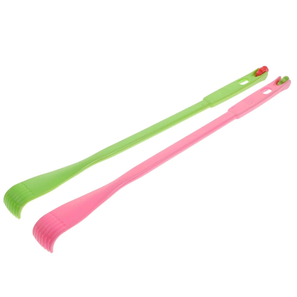 2 Pcs Itch Rake Massager Collapsible Back Scratcher Telescoping Travel