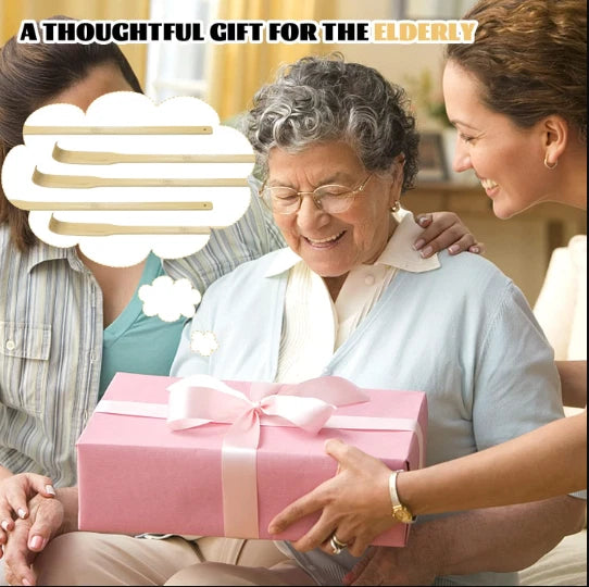 12 PCS Natural Bamboo Back Scratcher Traditional Wooden Back Scratcher,Long Back