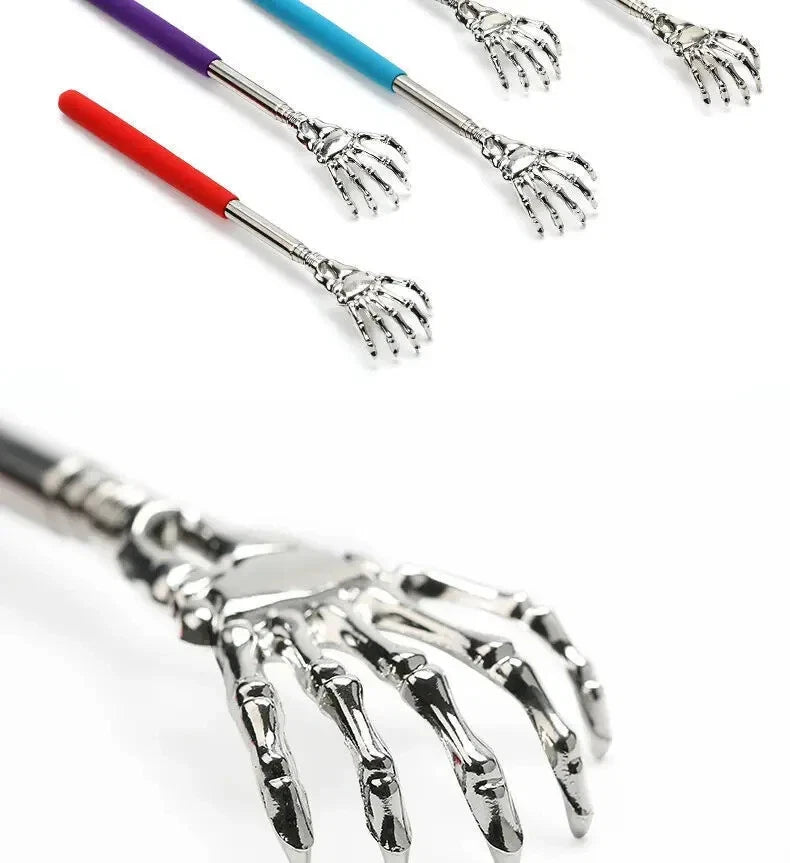 BEAR CLAW BACK SCRATCHER Metal Extending Extendable Massager Telescopic Portable