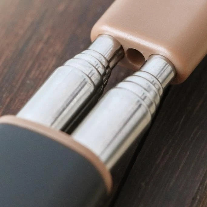 Portable Extendable Double-Pole Back Scratcher(8.3-21.3in),Hand Massager for ...