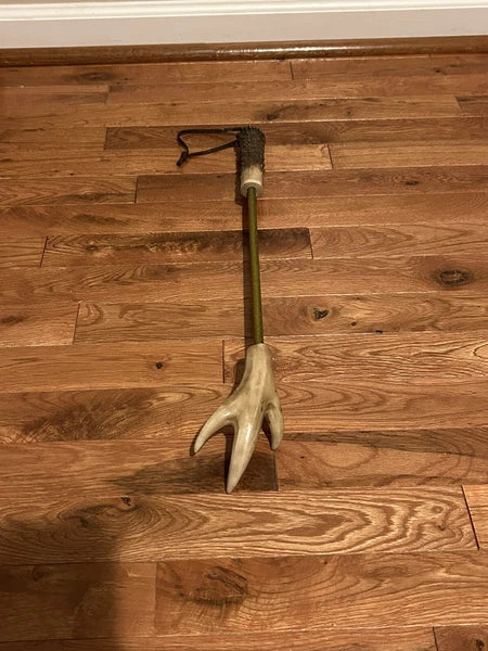 Back Scratcher Faux Antler Rivers Edge Leather Strap Northwoods Cabin Hunting