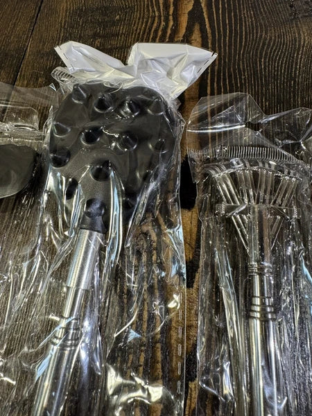 3 Piece Back Scratcher Set Extendable Metal Telescoping Gift Scratch Tool