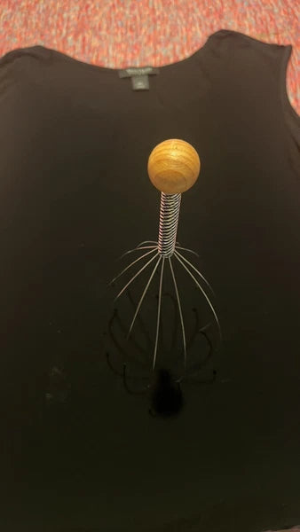 2 Pack Head Massager Head Scratcher 20 Fingers Scalp Massager, Handheld Head Mas