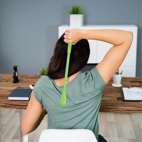 2 Pcs Itch Rake Massager Collapsible Back Scratcher Telescoping Travel