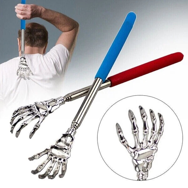 NEW EAGLE BACK SCRATCHER Metal Extending Extendable Massager Telescopic Portable