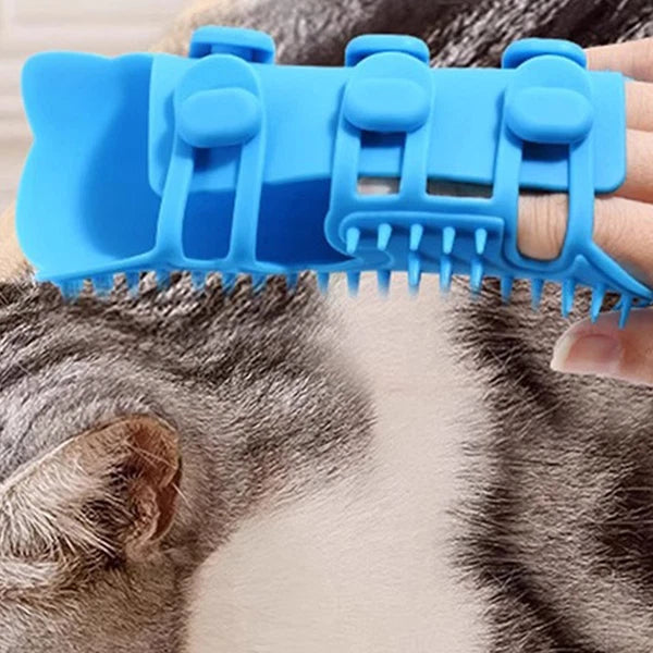 1x Cat Pet Self Groomer Brush Wall Corner Grooming Massage Comb Toy Adjustable