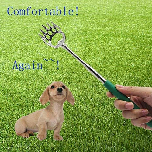 4Pack Extendable Bear Claw Telescoping Back Scratcher Metal Retractable Massager