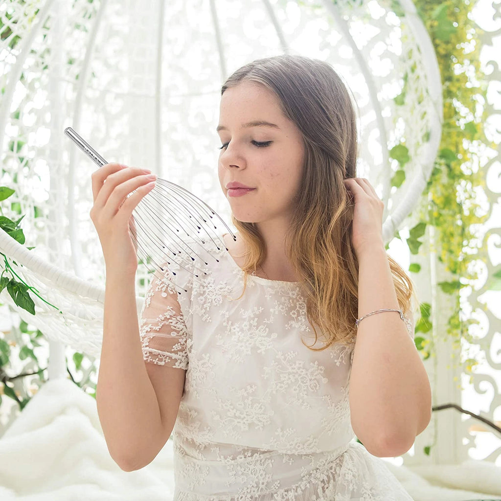 USAGA 28 Fingers (3Rd Generation) Head Massager, Scalp Massager, Head Scratcher,