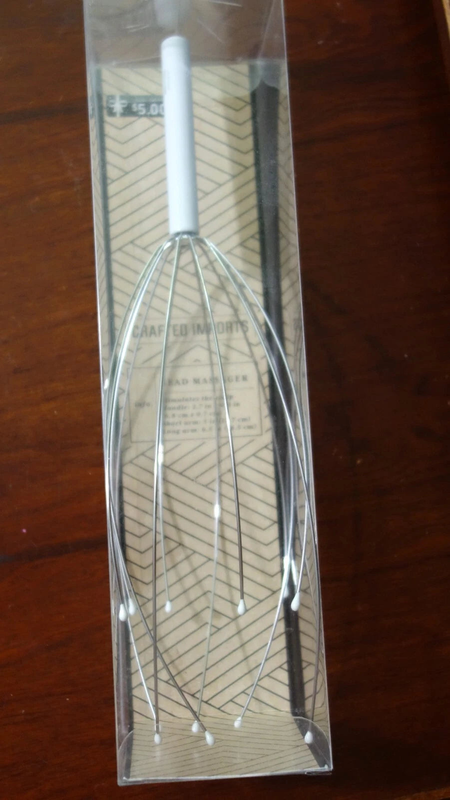 Walgreen Head Scalp Massager Scratcher White NIB