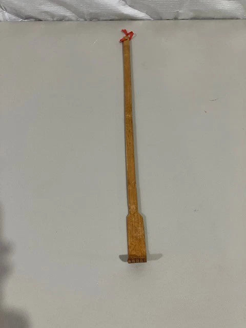 Vintage  Bamboo Back Scratchers  With Nail Hole for hanging 17"