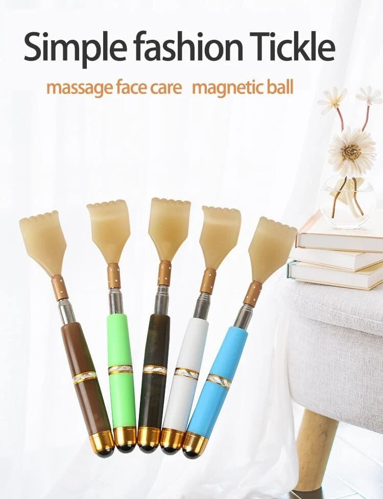 Expandable Back Scratching Massager, Tools to Relieve itching, Acupoint Massa...