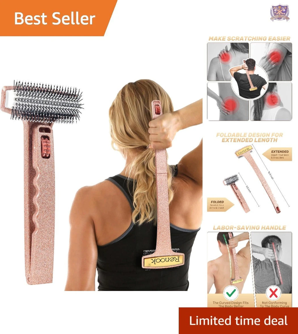 Extendable Back Scratcher Auto- Full Body Itch Relief Foldable