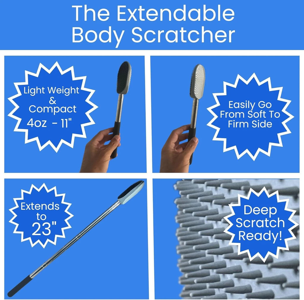 The Expandable Scratch Master: Scalp Massager & Back Scratcher for All Itches