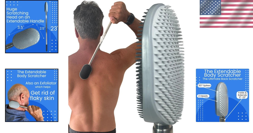 The Expandable Scratch Master: Scalp Massager & Back Scratcher for All Itches