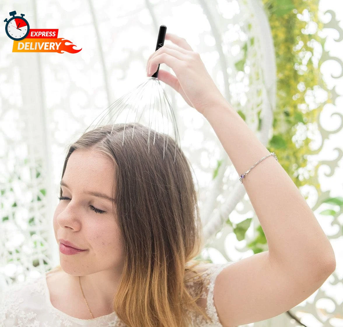 USAGA 36 Fingers Head Massager Scalp Massager Head Scratcher for Scalp Body Rela