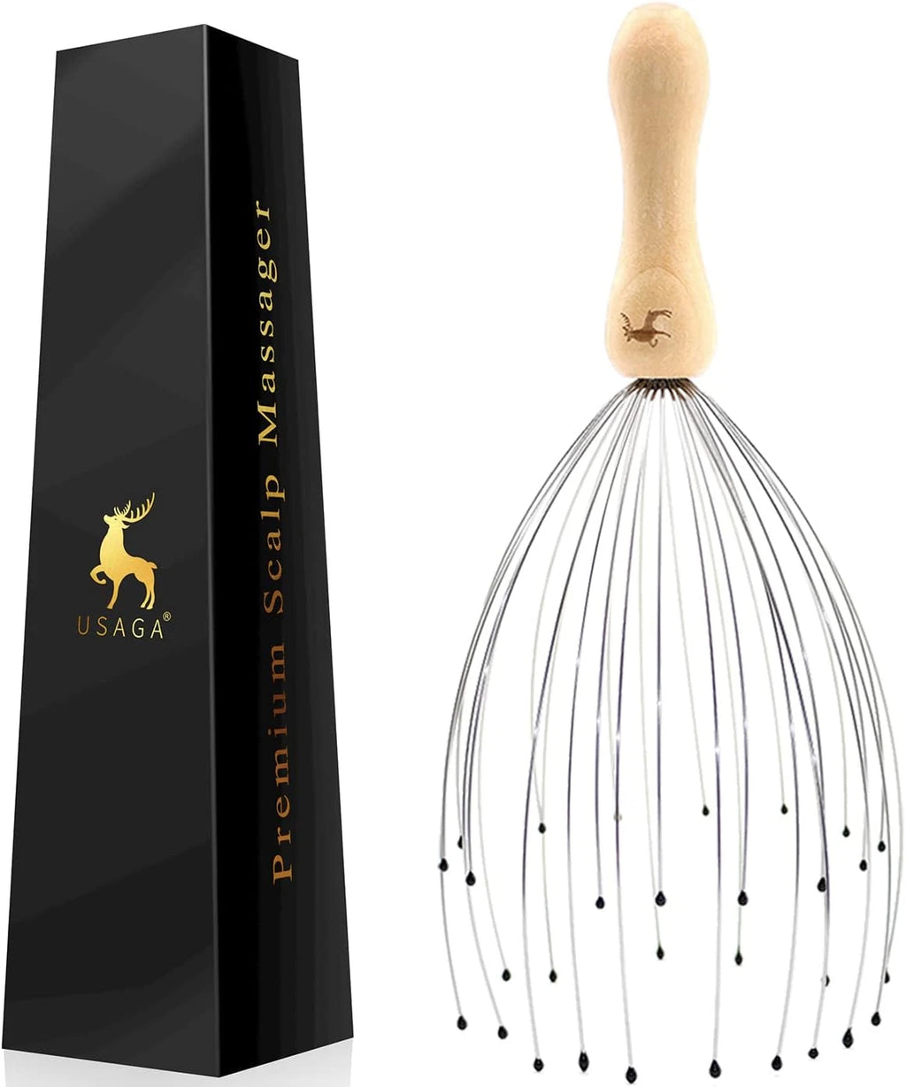 32 Fingers Head Massager, Head Scratcher Scalp Massager for Scalp Body Relaxing