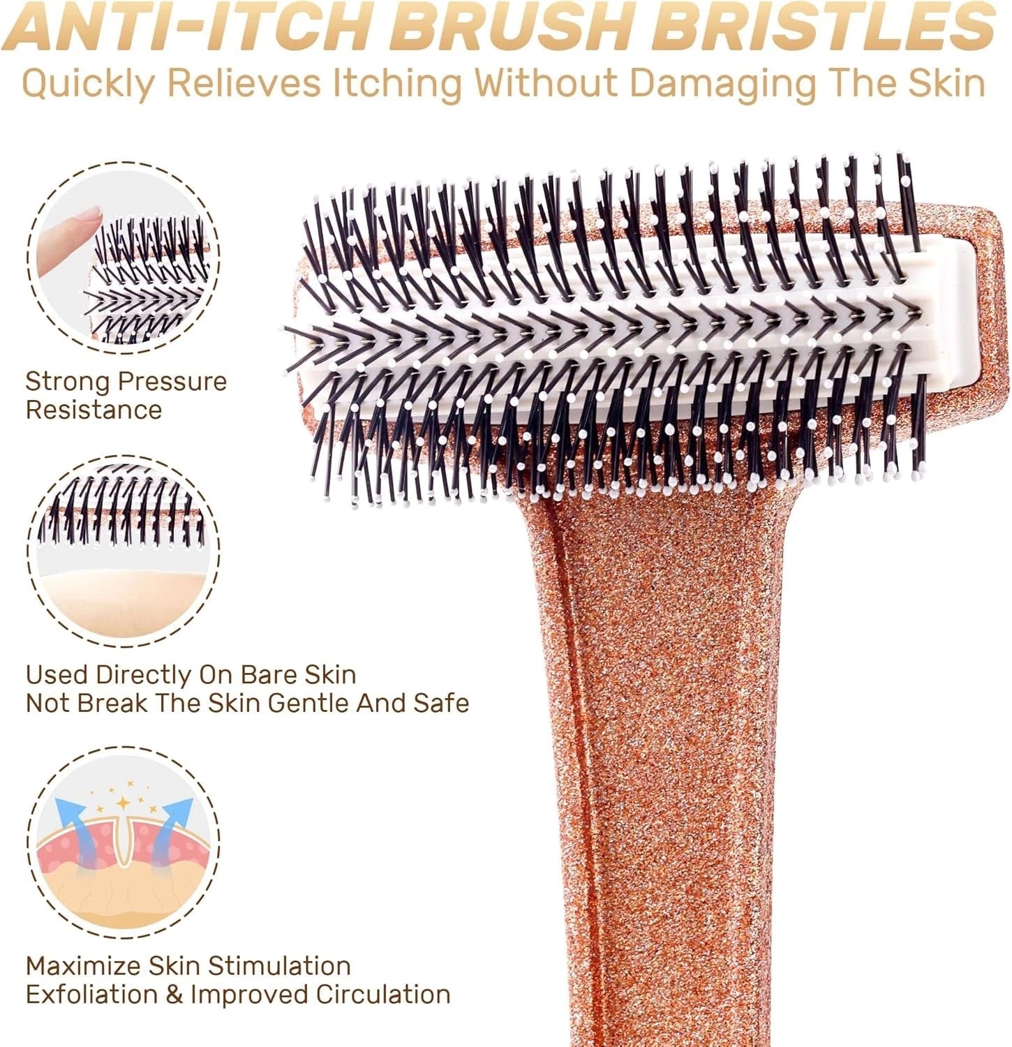 Extendable Back Scratcher Auto- Full Body Itch Relief Foldable