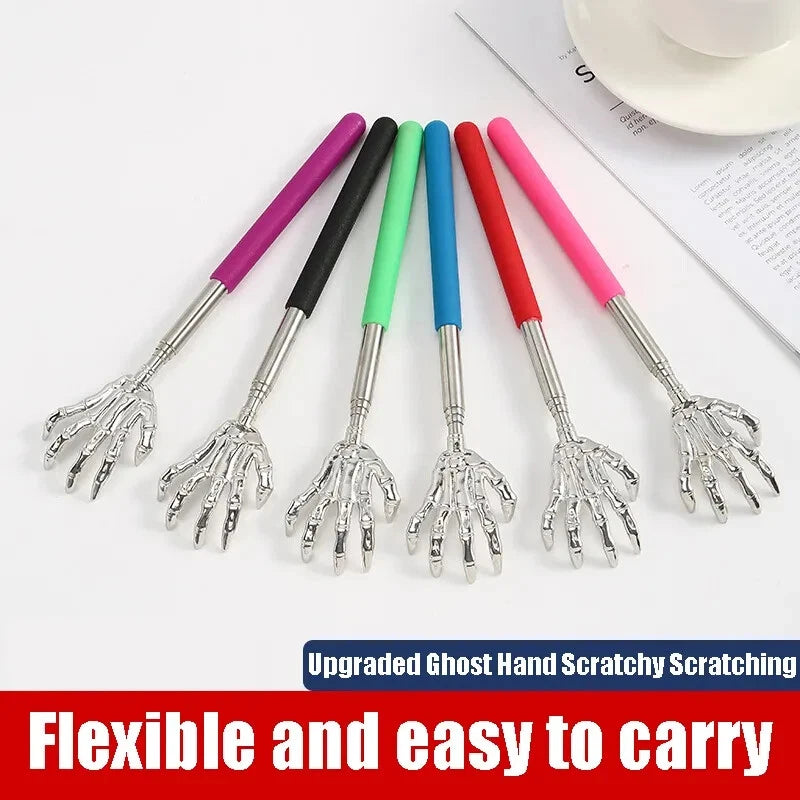 BEAR CLAW BACK SCRATCHER Metal Extending Extendable Massager Telescopic Portable