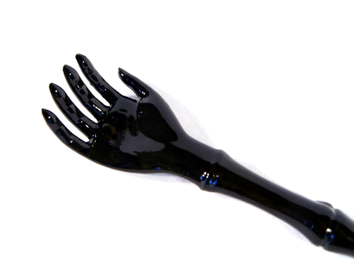 Hand Painted 18" Backscratcher Back Scratcher Blue Shark Fish 422B