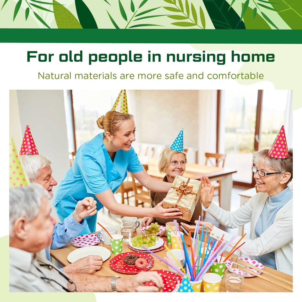 Yinkin 24 Pieces Bamboo Back Scratcher Bulk Long Manual Back Massager Traditi...