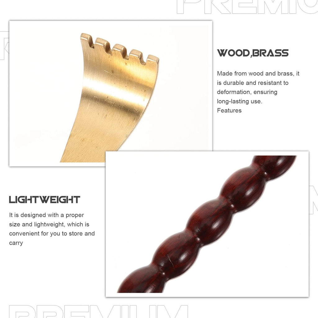 Wood Back Scratcher Long Handle Back Scratchers 18 Inch Bamboo Scratch Tool B...