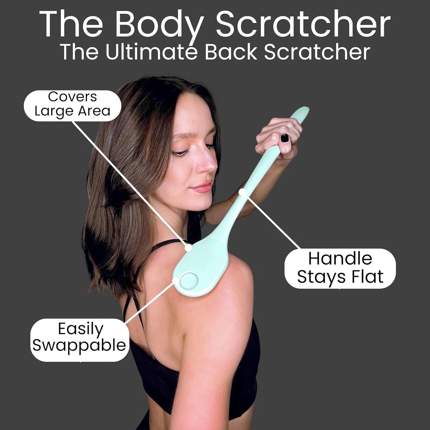 The Ultimate Back Scratcher, Scalp Massager, Back Massager & Exfoliator Large...