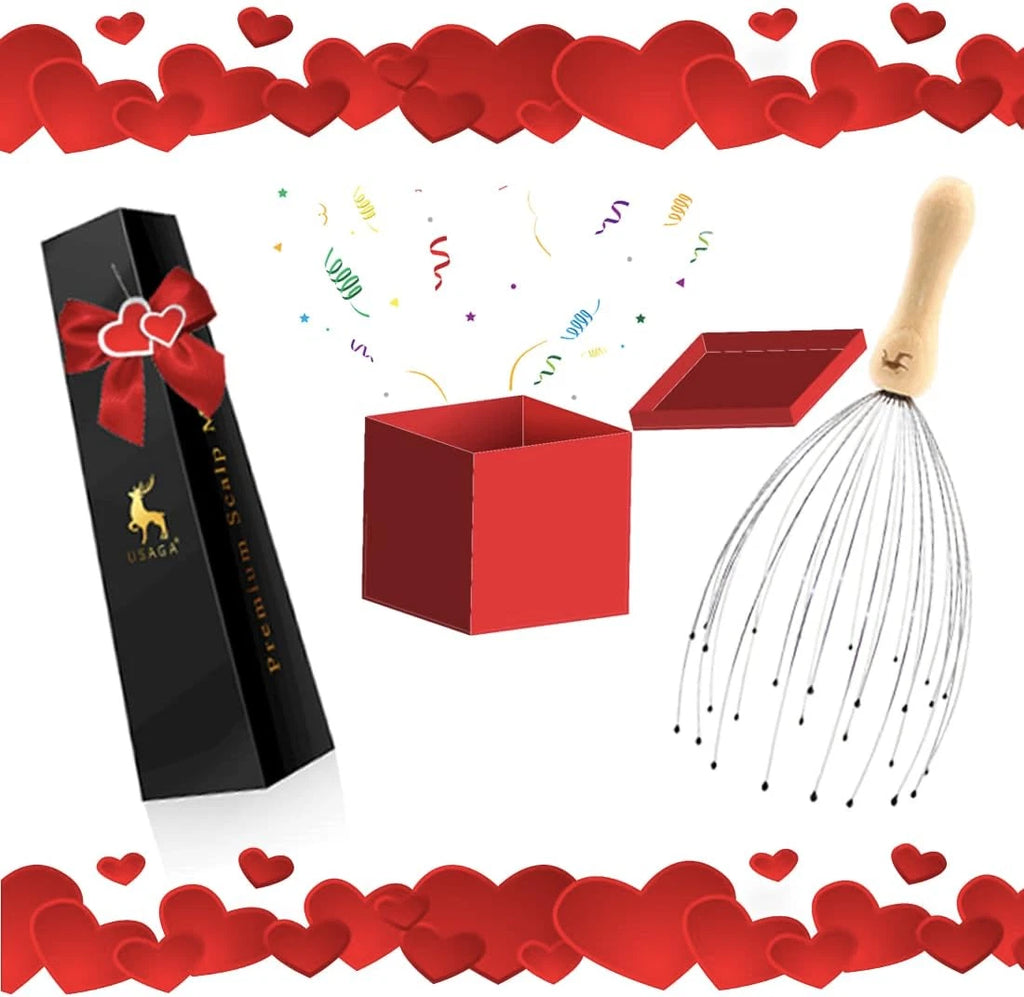 32 Fingers Head Massager, Head Scratcher Scalp Massager for Scalp Body Relaxing