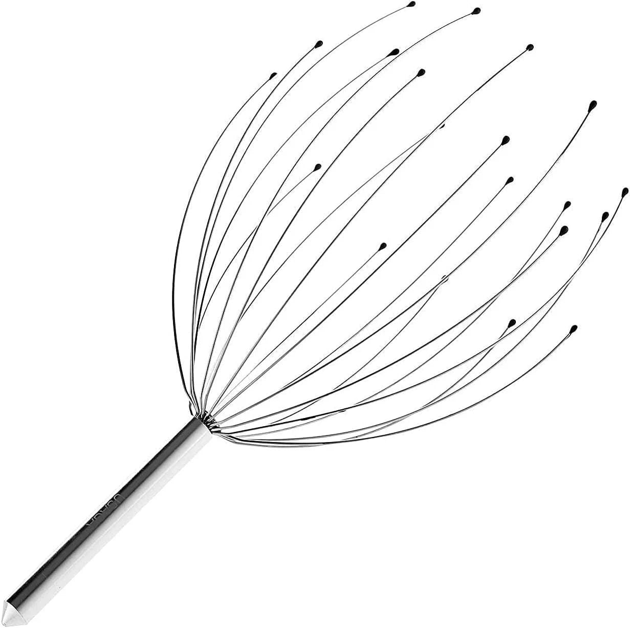 USAGA Head Massager Scalp Massager 20 Fingers Head Scratcher for Scalp Body R...
