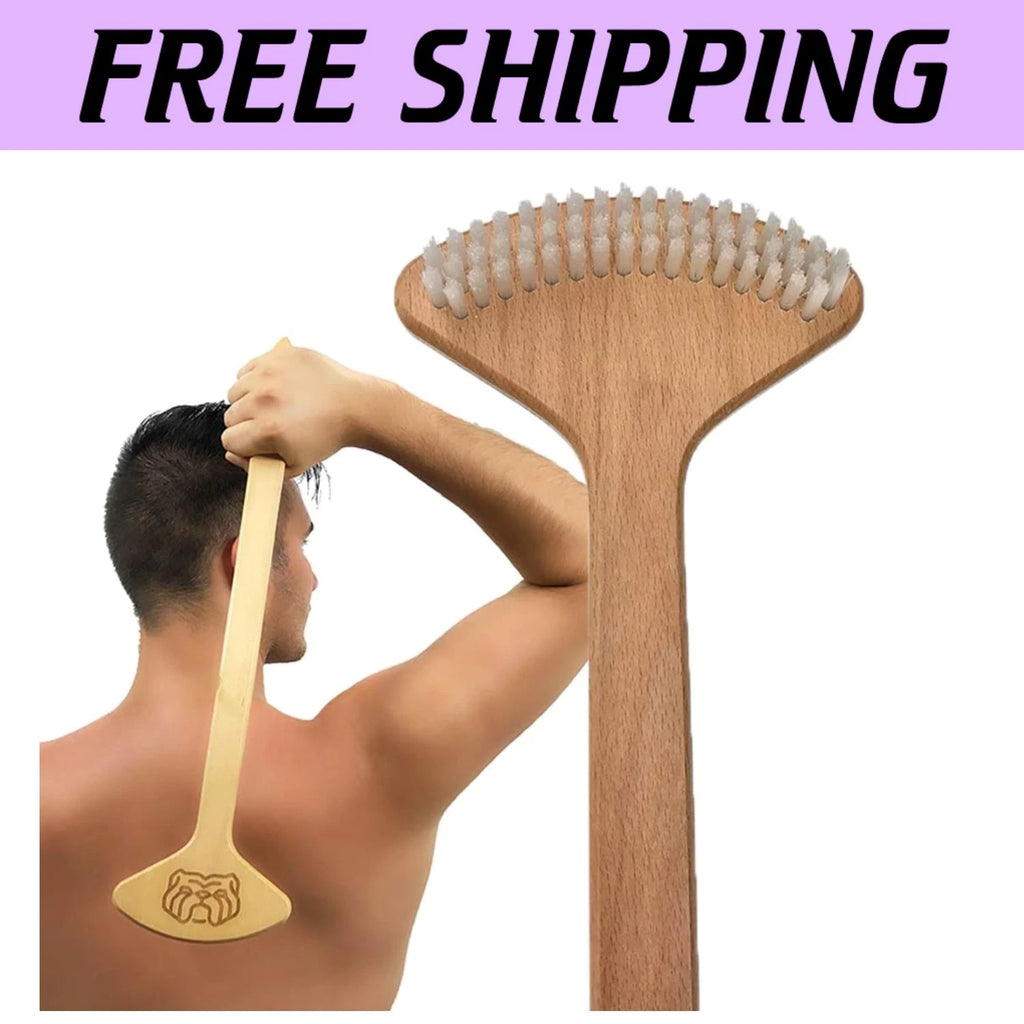 Sensational Back Scratcher - 20" Natural Wood Skin Stimulator for Itch Relief