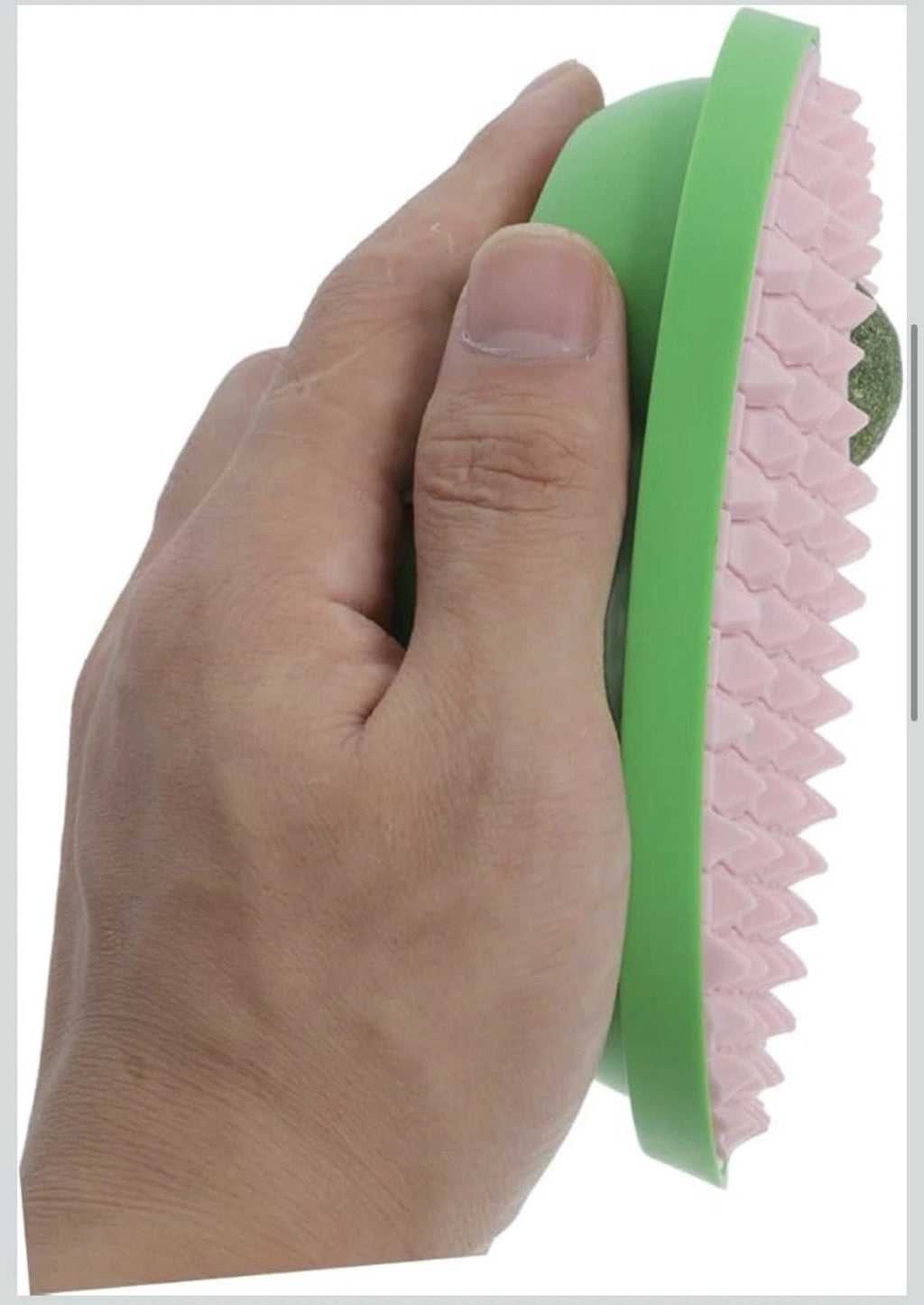 2pcs Wall Sticky Licking Ball Toys Wall Self Massage Comb Scratchers for