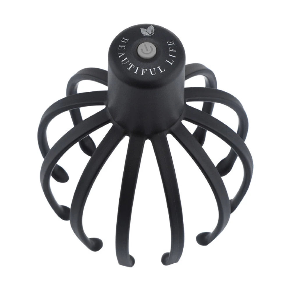 Electric Octopus Claw Scalp Massager Head Therapeutic Scratcher Relief Hands
