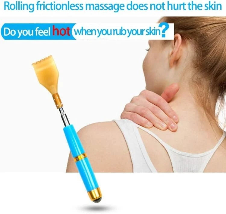 Expandable Back Scratching Massager, Tools to Relieve itching, Acupoint Massa...