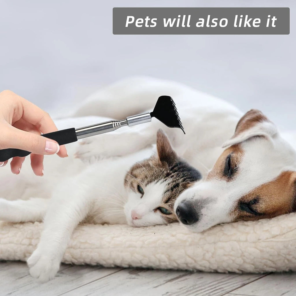 Back Scratcher 3 Pack Different Design Stainless Telescopic Back Scratchers with