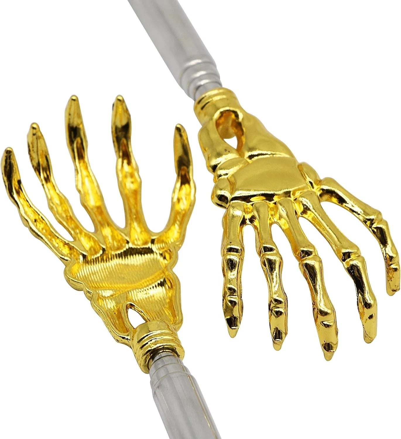 Back Scratcher Hand Massager backslap2- Pack Portable Extendable Telescopic M...