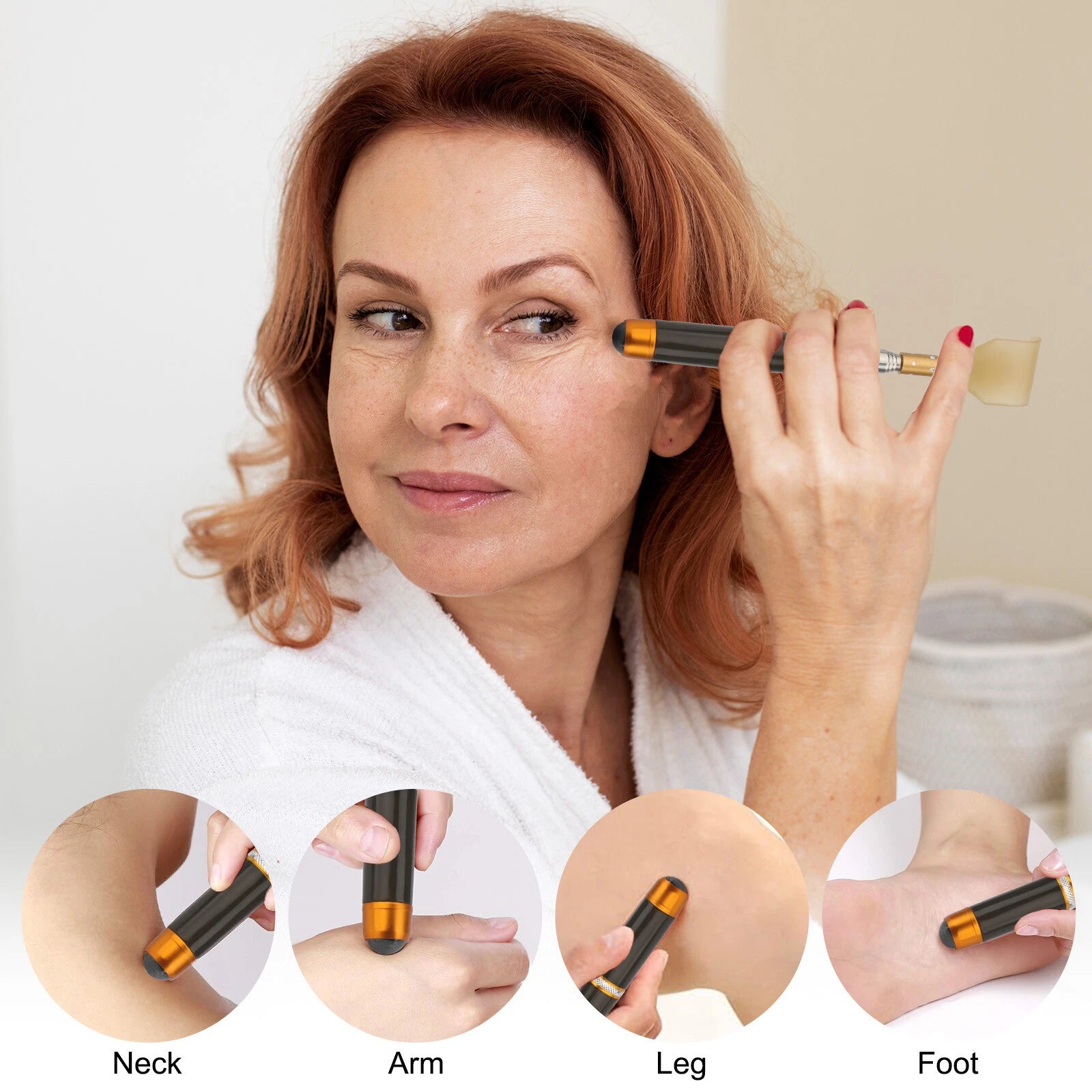 Extendable Back Scratcher, Relieve Itching Tool, Acupoint Massager for Men Women