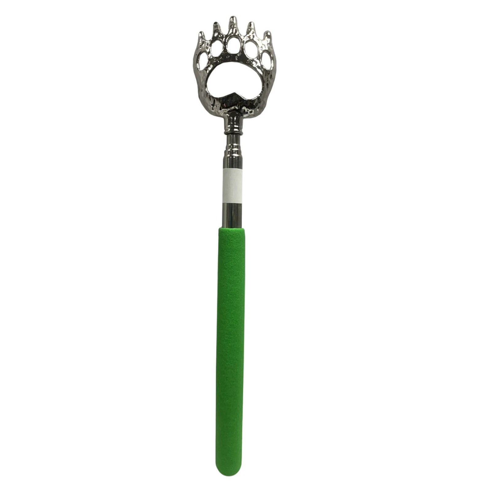 Bear Claw Back Scratcher telescoping to23" green silver backscratcher paw animal