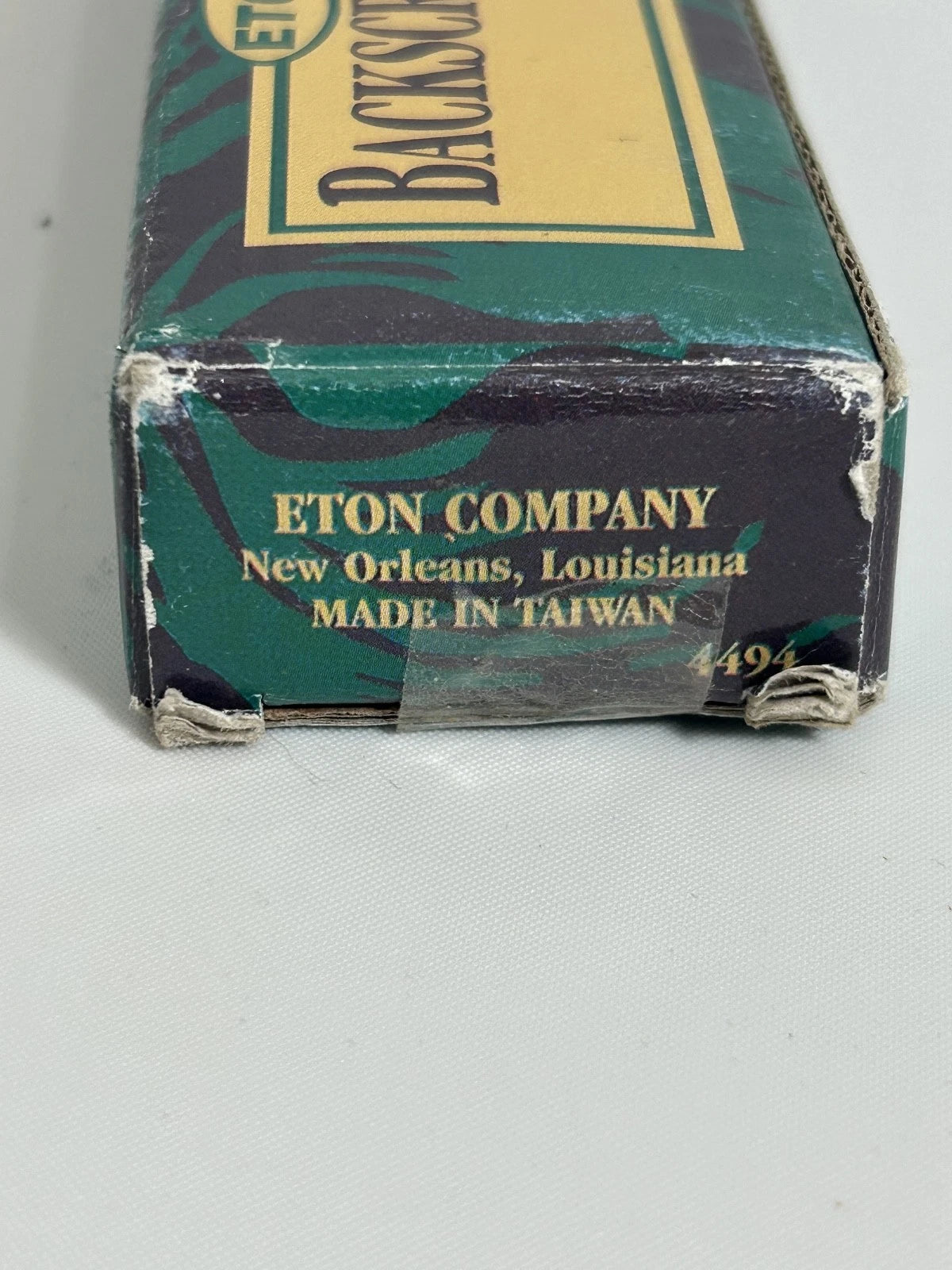 NEW Vintage Eton BACK SCRATCHER Brass w/ Hand Wooden Handle 19" Screw on Handle