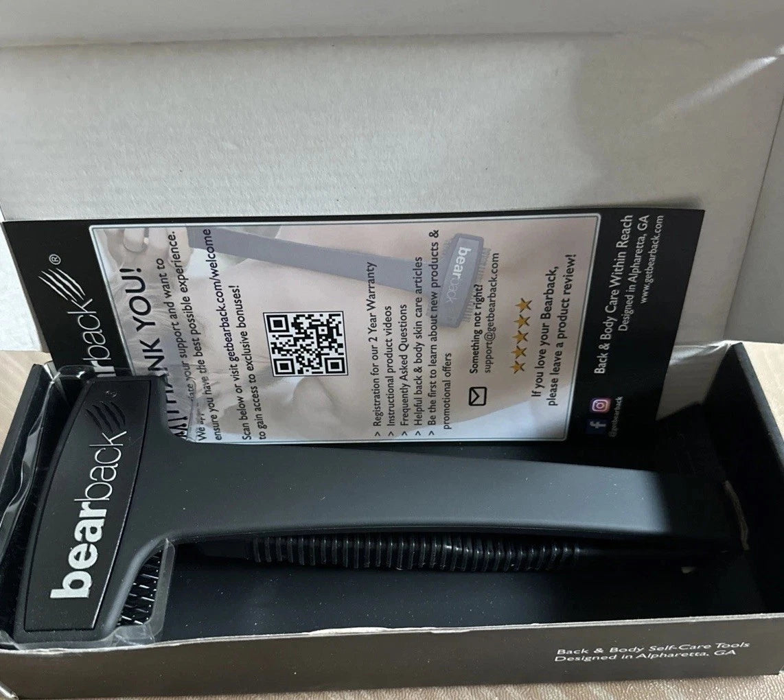 BEARBACK  Extendable Back & Body Scratcher~Ergonomic Handle~Gentle on Skin~NEW