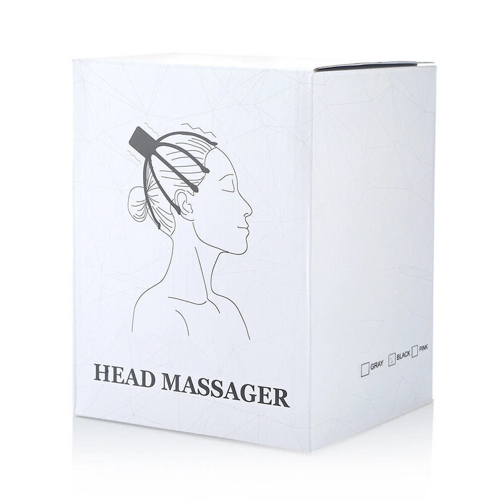 Electric Scalp Massager, Head Massager Cordless Head Scratcher for Stress Relax