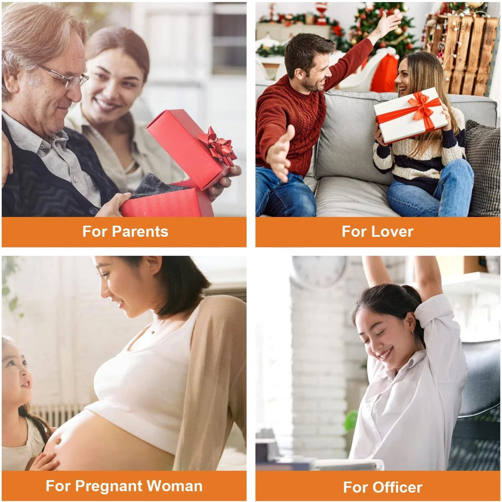 Telescoping Back Scratcher, Portable Extendable Bamboo Back Scratcher for Men Wo