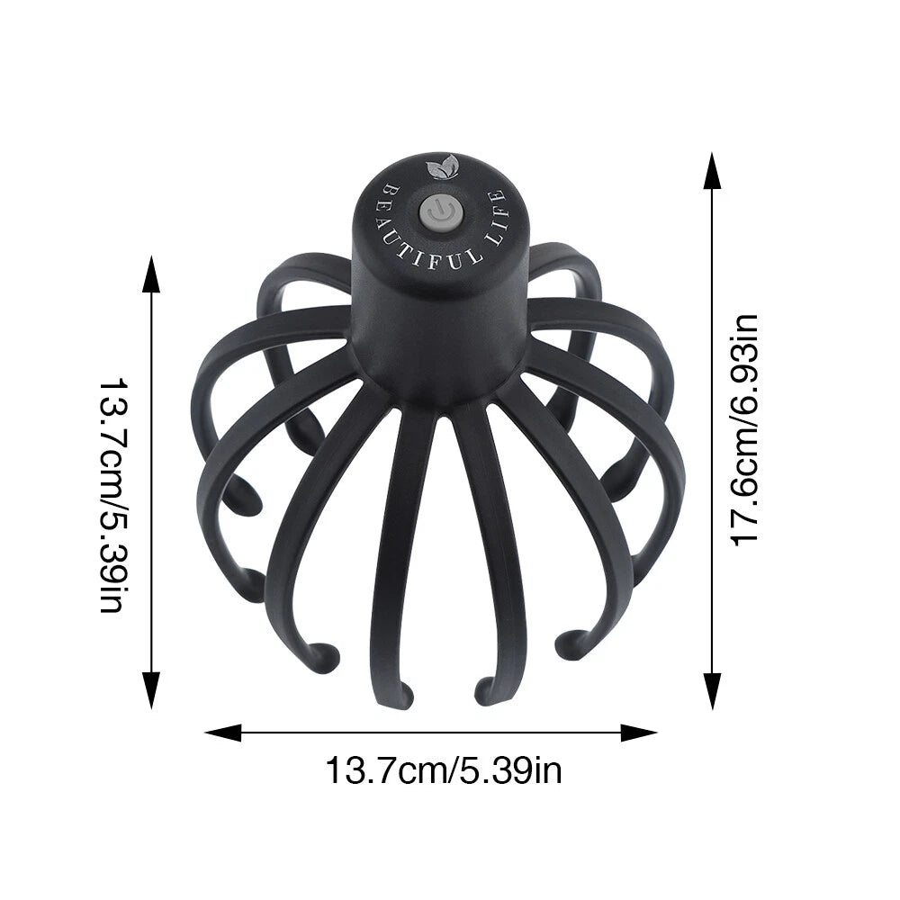 Electric Scalp Massager, Head Massager Cordless Head Scratcher for Stress Relax