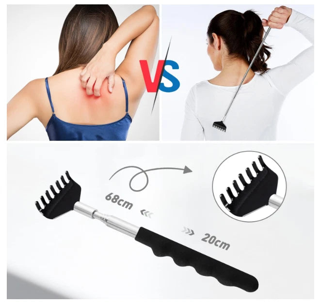 Head Massager Back Scratcher, 20 Fingers Head Scratcher Scalp Massager