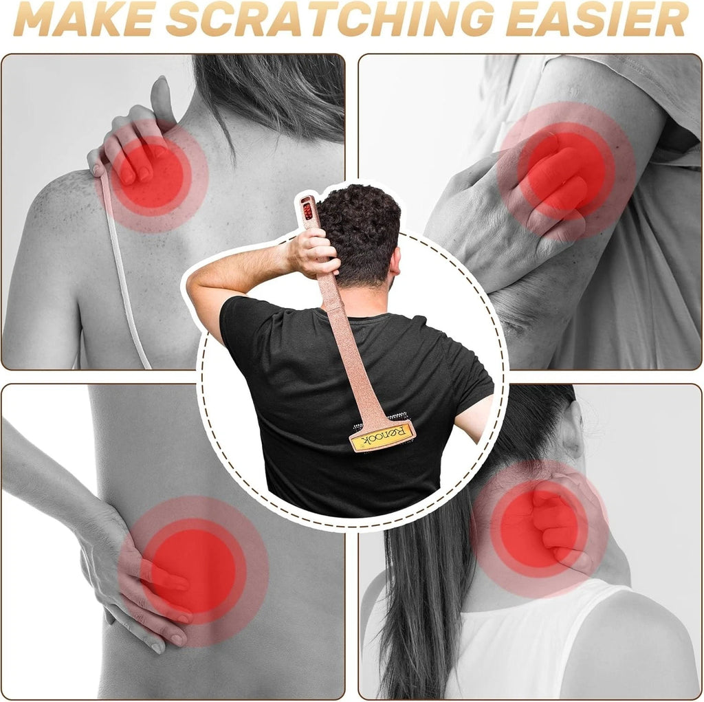 Extendable Back Scratcher Auto- Full Body Itch Relief Foldable