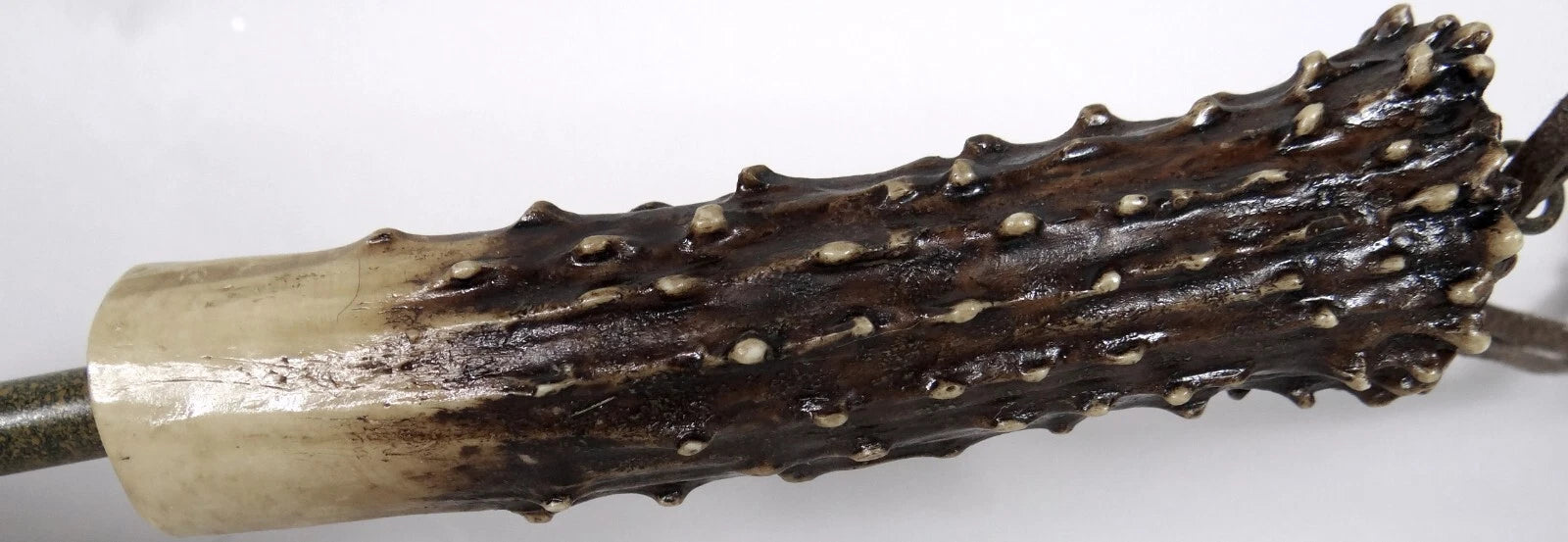 Back Scratcher Faux Antler Rivers Edge Leather Strap Northwoods Cabin Hunting