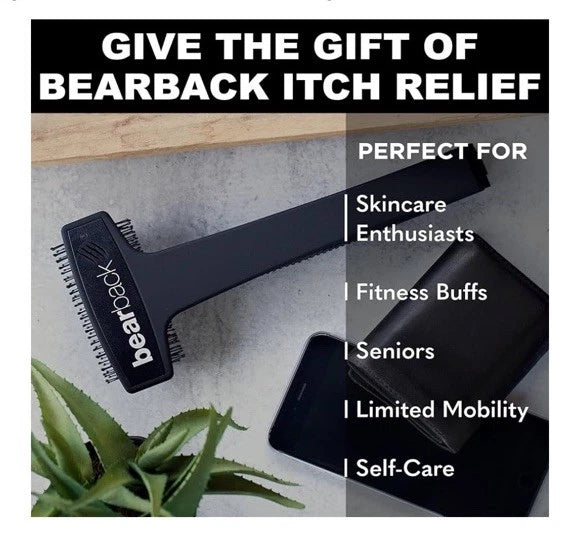 BEARBACK  Extendable Back & Body Scratcher~Ergonomic Handle~Gentle on Skin~NEW