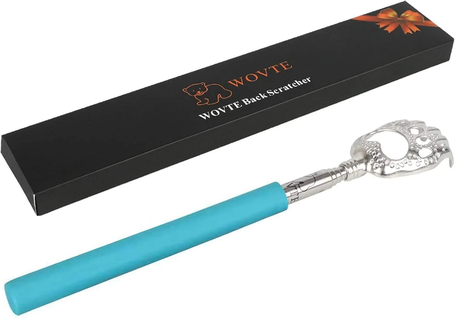 Blue Bear Claw Telescopic Back Scratcher with Durable Grip - Gift Ready