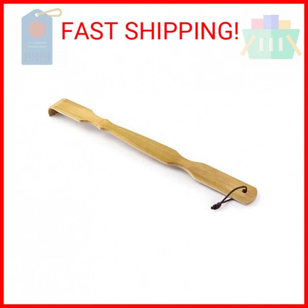 Natural Bamboo Back Scratcher for Itching Relief - Strong 17