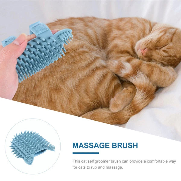 wall cat scratcher cat corner scratcher silicone toys massage comb