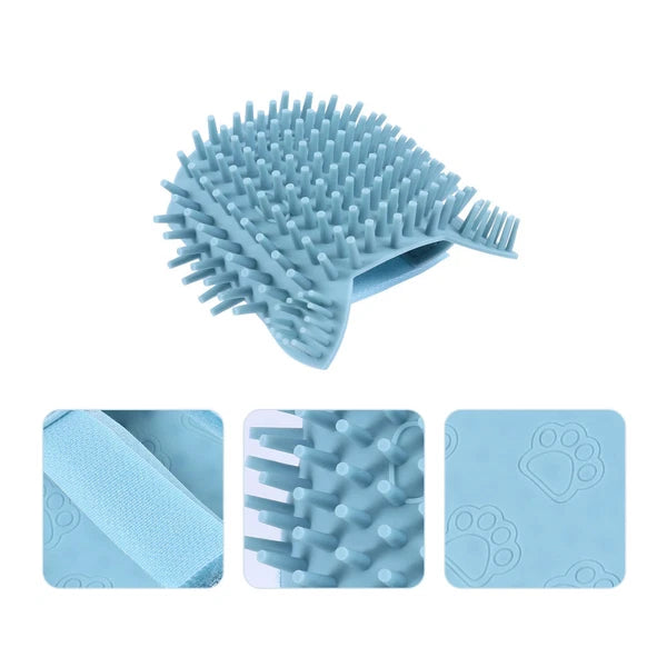 wall cat scratcher cat corner scratcher silicone toys massage comb