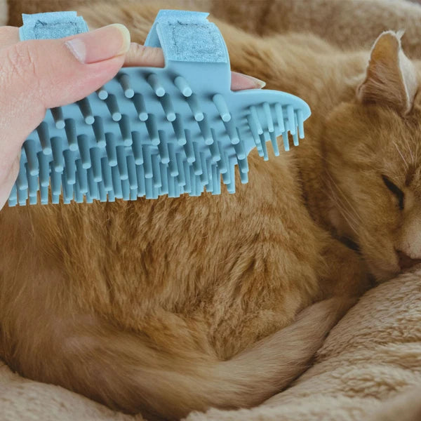wall cat scratcher cat corner scratcher silicone toys massage comb